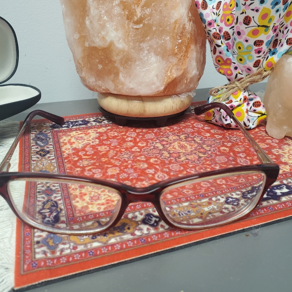 Bebe Red Frame Glasses